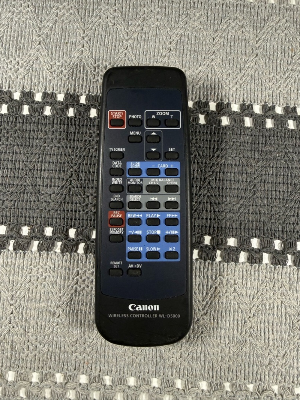 Canon WL-D5000 Remote Control for XL H1 or XH A1. Tested.